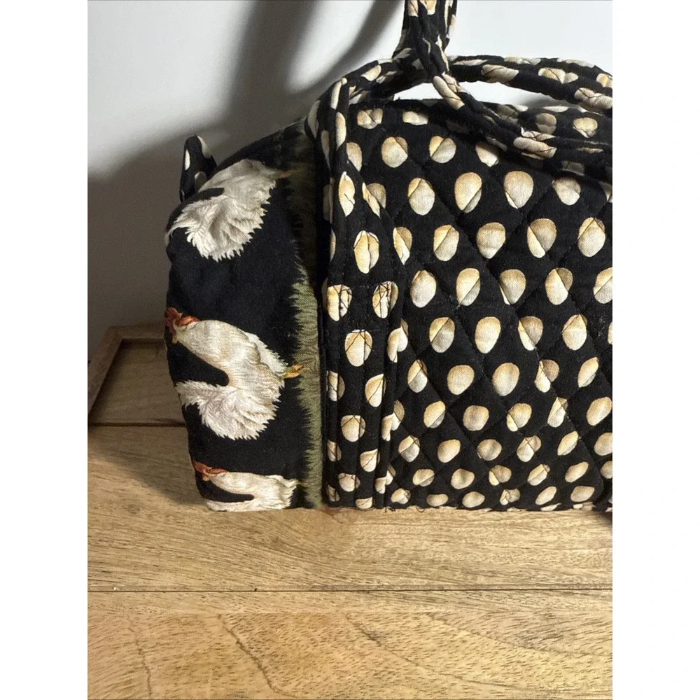 Vintage Discontinued Vera Bradley Chicken & Eggs Shoulder Bag